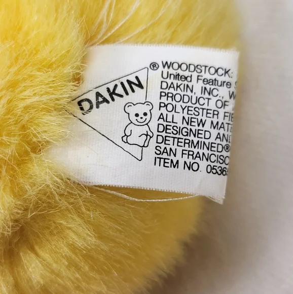 Vintage Dakin Peanuts Woodstock 11" Plush. - Picture 4 of 7